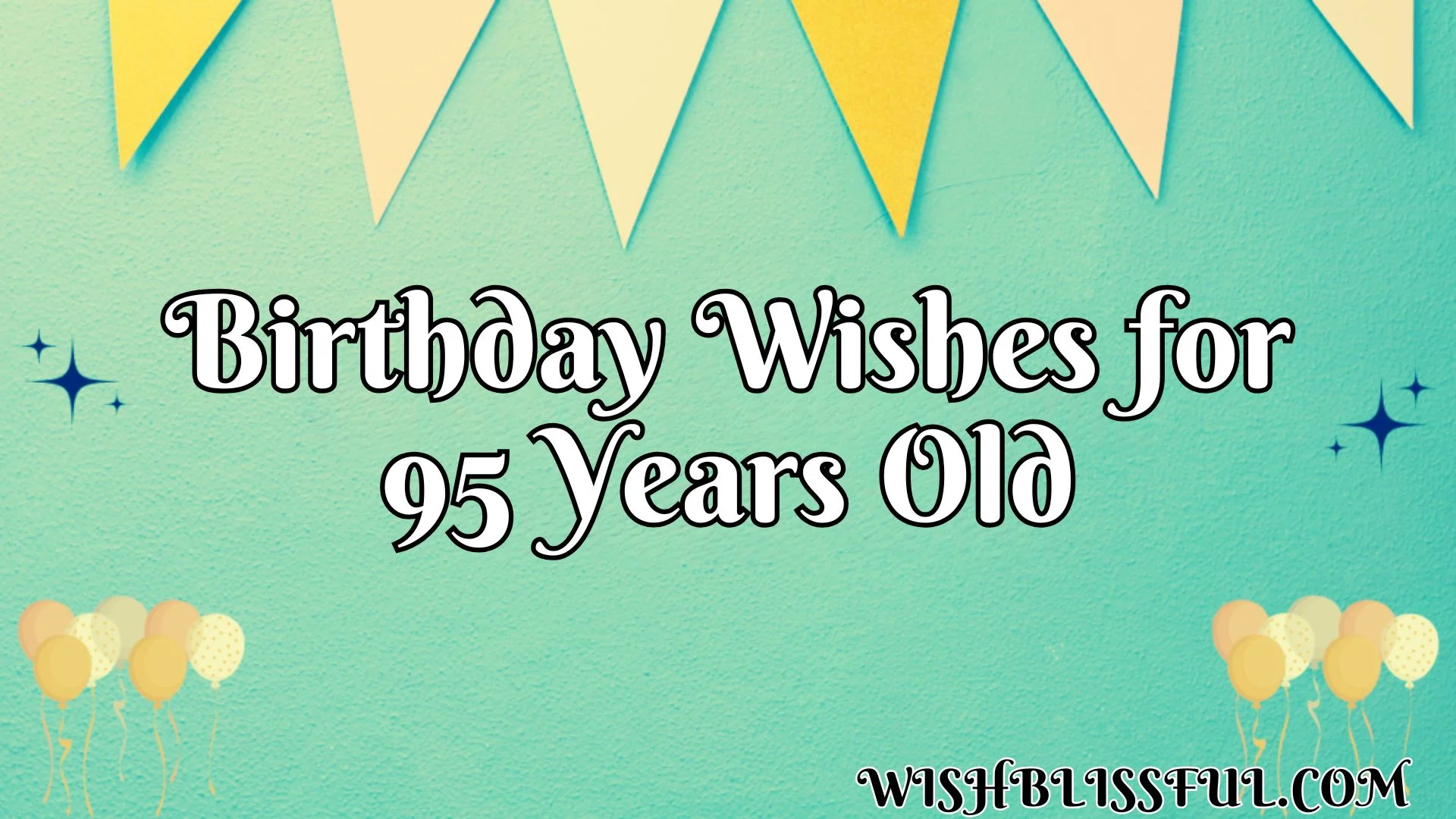 Birthday Wishes for 95 Years Old